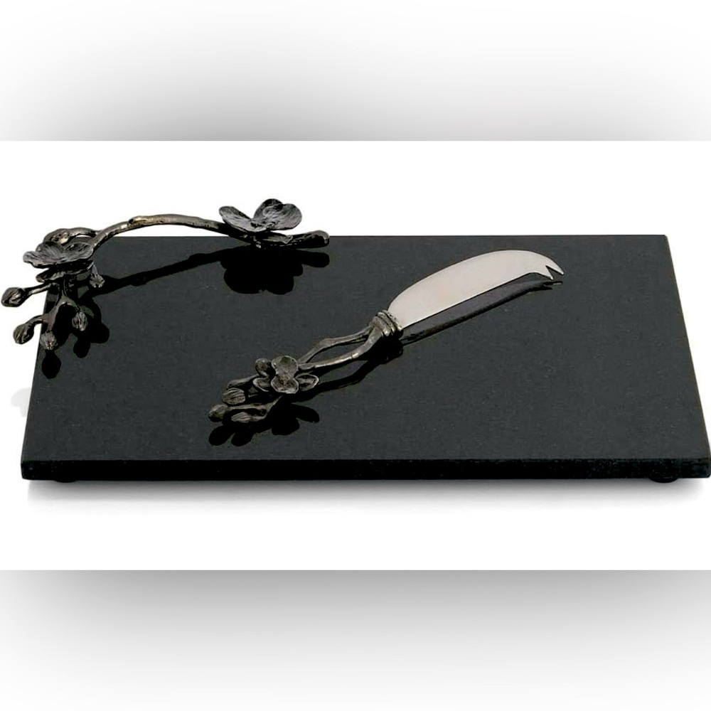 Michael Aram black orchid small cheese board